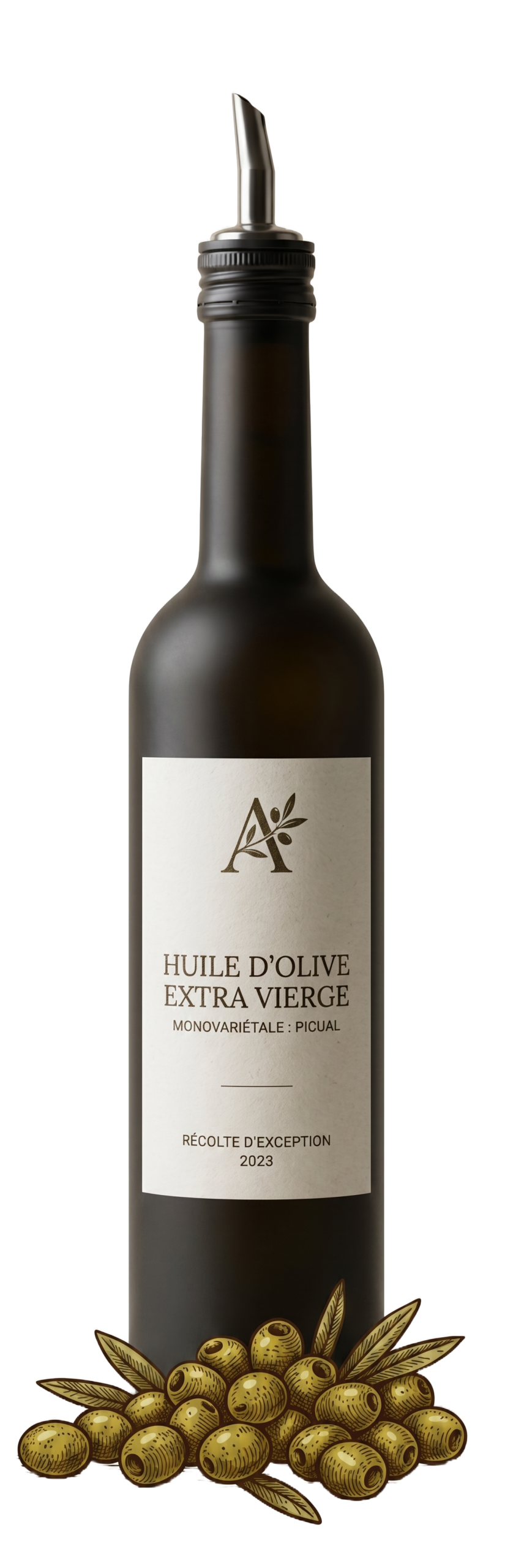 Bouteille d'huile d'olive